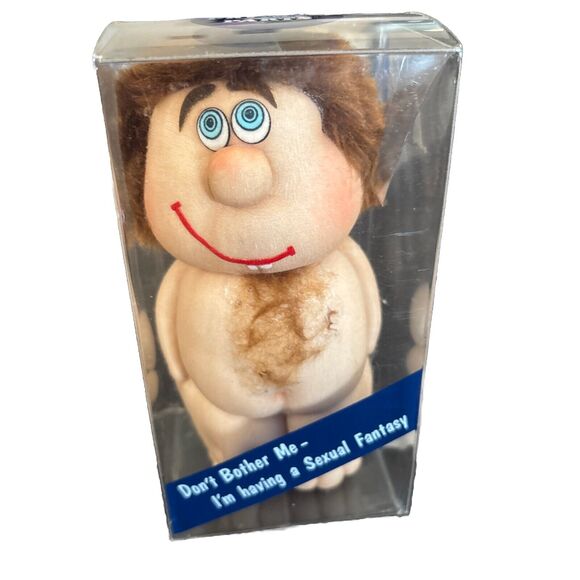 Rare Vintage Russ Bertie And Company Private Parts Naked Man Plush‎ NIB - Picture 1 of 5